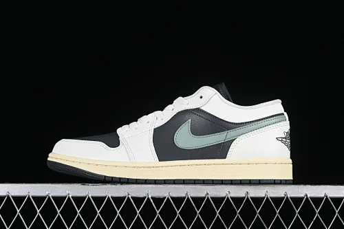 All categories Air Jordan Jordan series basketball shoes Air Jordan 1 Low G version pure original Air Jordan 1 Low AJ1 Joe 1 black and green low-bang cultural casual sneakers DC0774-001